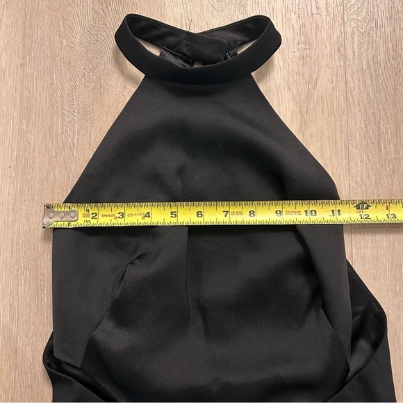 Marciano Black Dress size XS Halter Neckline Open Back - Picture 3 of 6